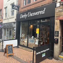 Derby Uncovered Shop Front
