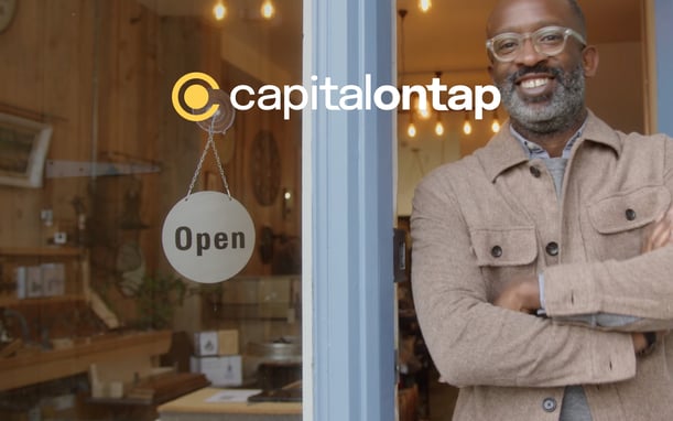 Thumbnail of Man Leaning on Door Leading to our Product Video, Showcasing our Main Features in Under Two Minutes