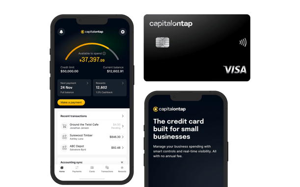 Capital On Tap Business Credit Card, App And Mobile US