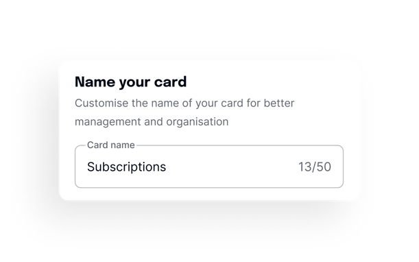 Name Your Capital On Tap Business Credit Card