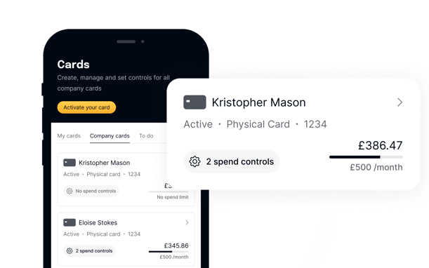 Capital On Tap Business Credit Cards App View