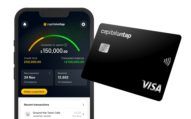 Preloading Dashboard On Mobile And Capital On Tap Business Credit Card (1)