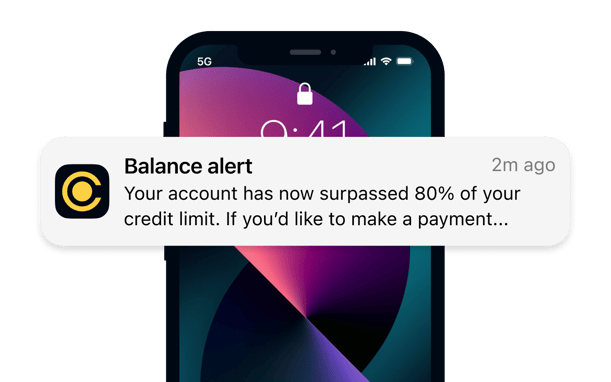 Capital On Tap Business Credit Card Balance Alert