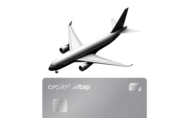 Metal Card And Plane UK 16X9 CLR