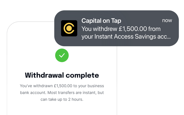 Savings Withdrawal