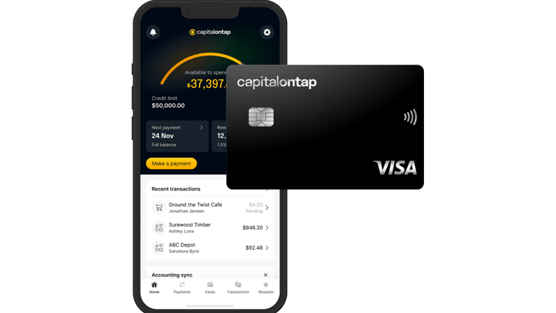 Capital On Tap Business Credit Card And App US