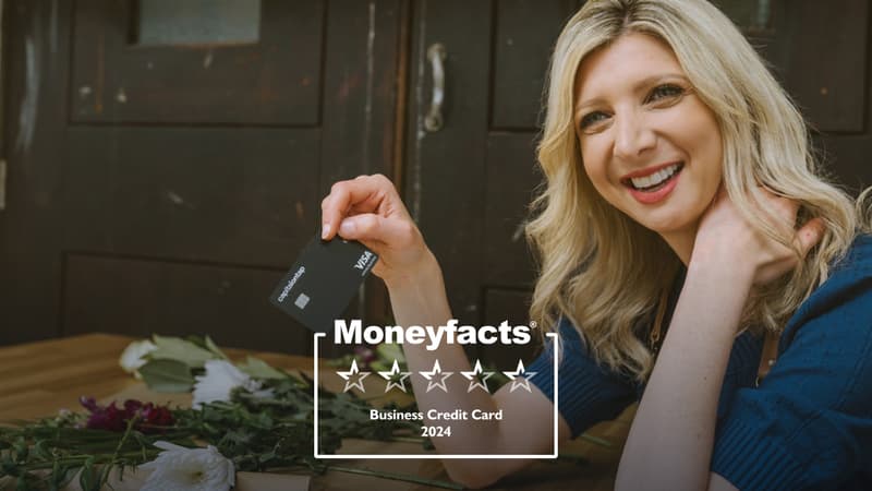 Florist Holding Business Credit Card