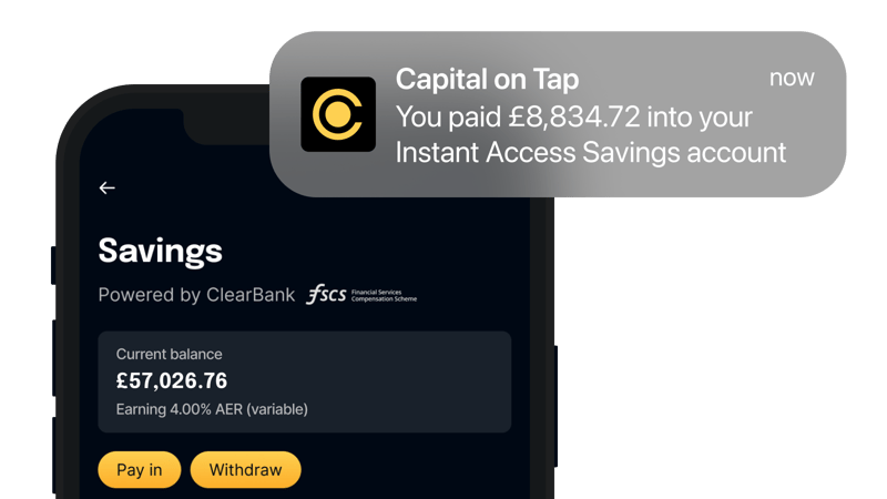 Capital On Tap Savings