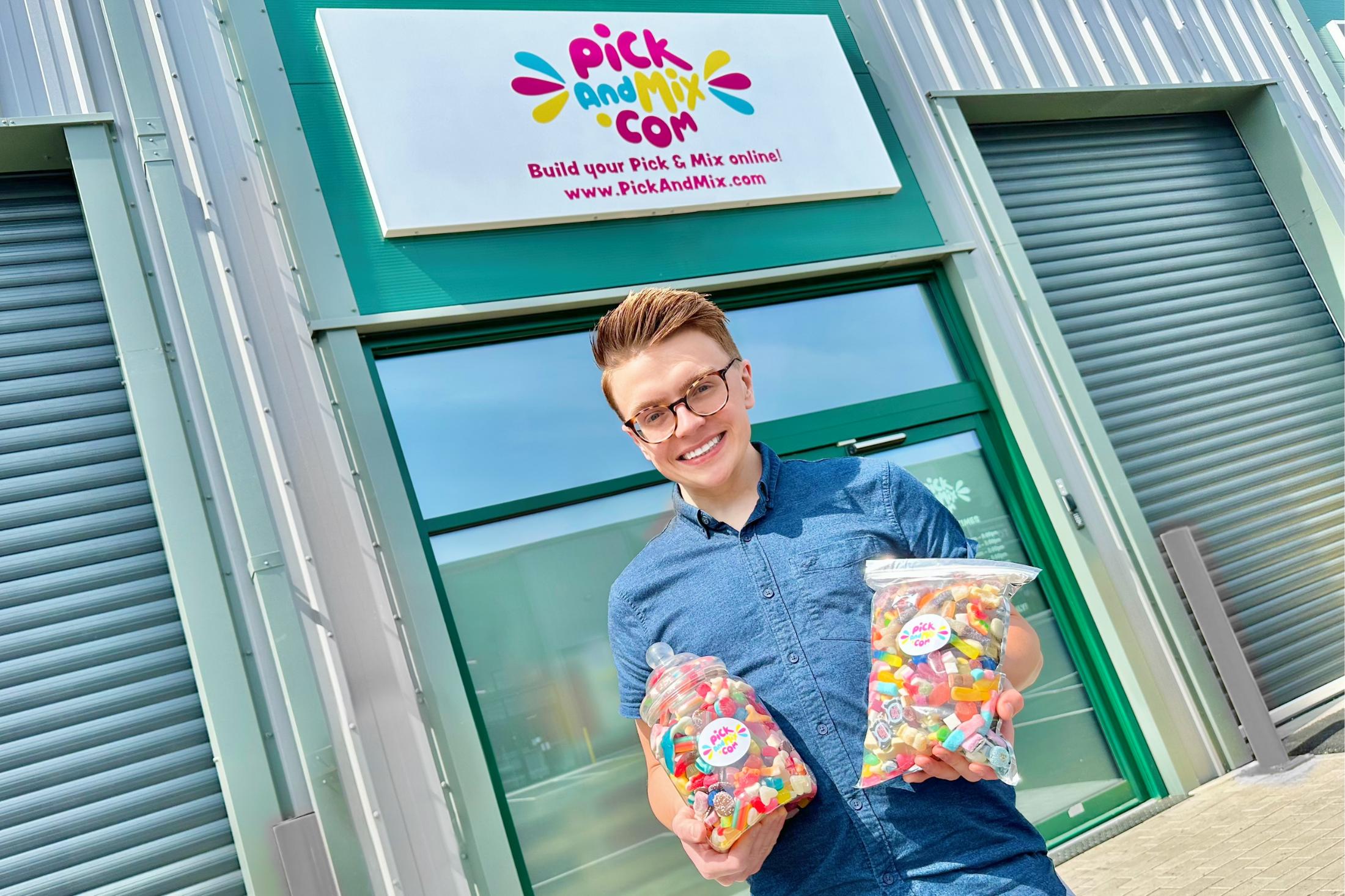 William From Pickandmix.Com Smiling