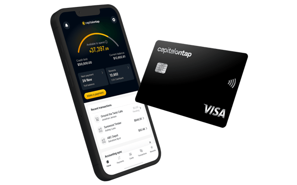 Capital On Tap Business Credit Card And App US Tilted