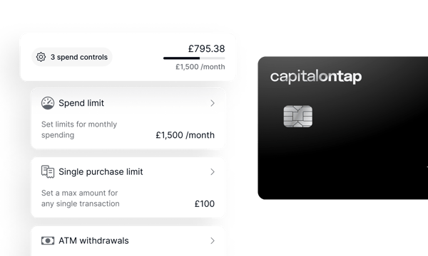 Capital On Tap Business Credit Card Spend Controls
