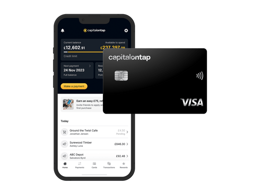Capital On Tap Business Credit Card And App 2 UK