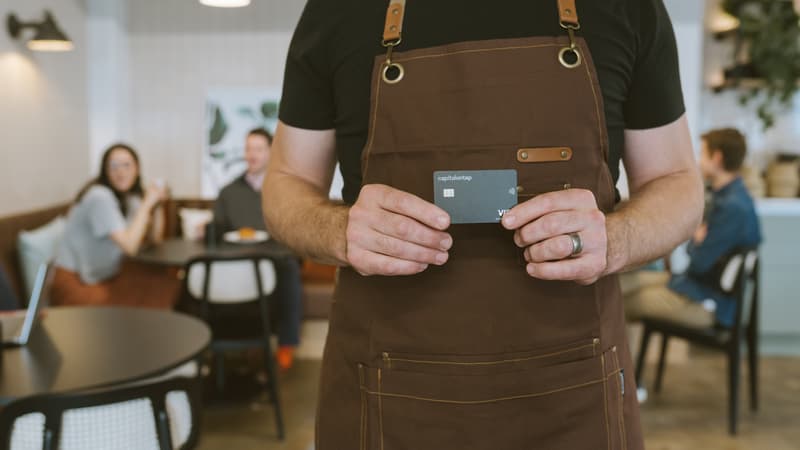 Barista Holding Capital On Tap Business Credit Card