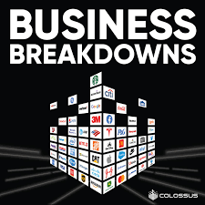 A screenshot of the Business Breakdowns podcast cover